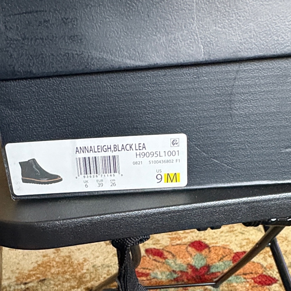 Naturalizer Black Ankle Boots
